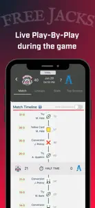 Free Jacks Rugby screenshot #2 for iPhone