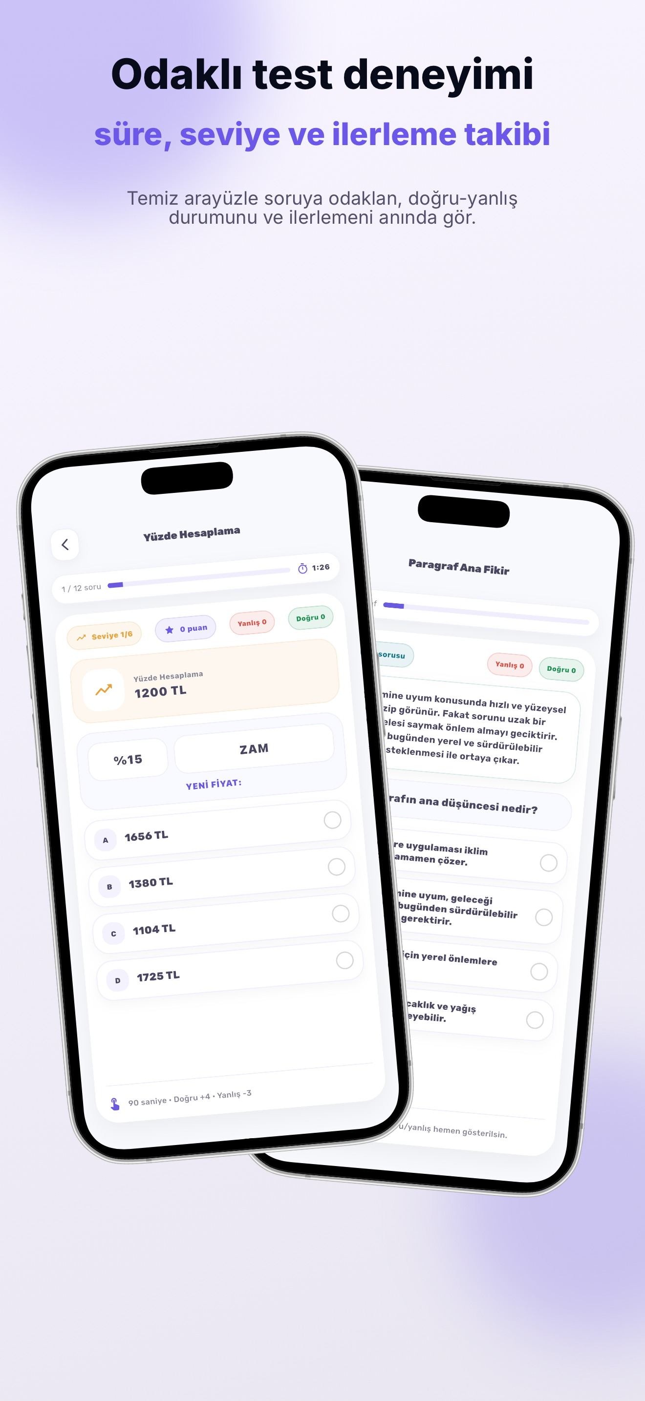 Quizap - YKS, KPSS, LGS, MSÜ screenshot 6