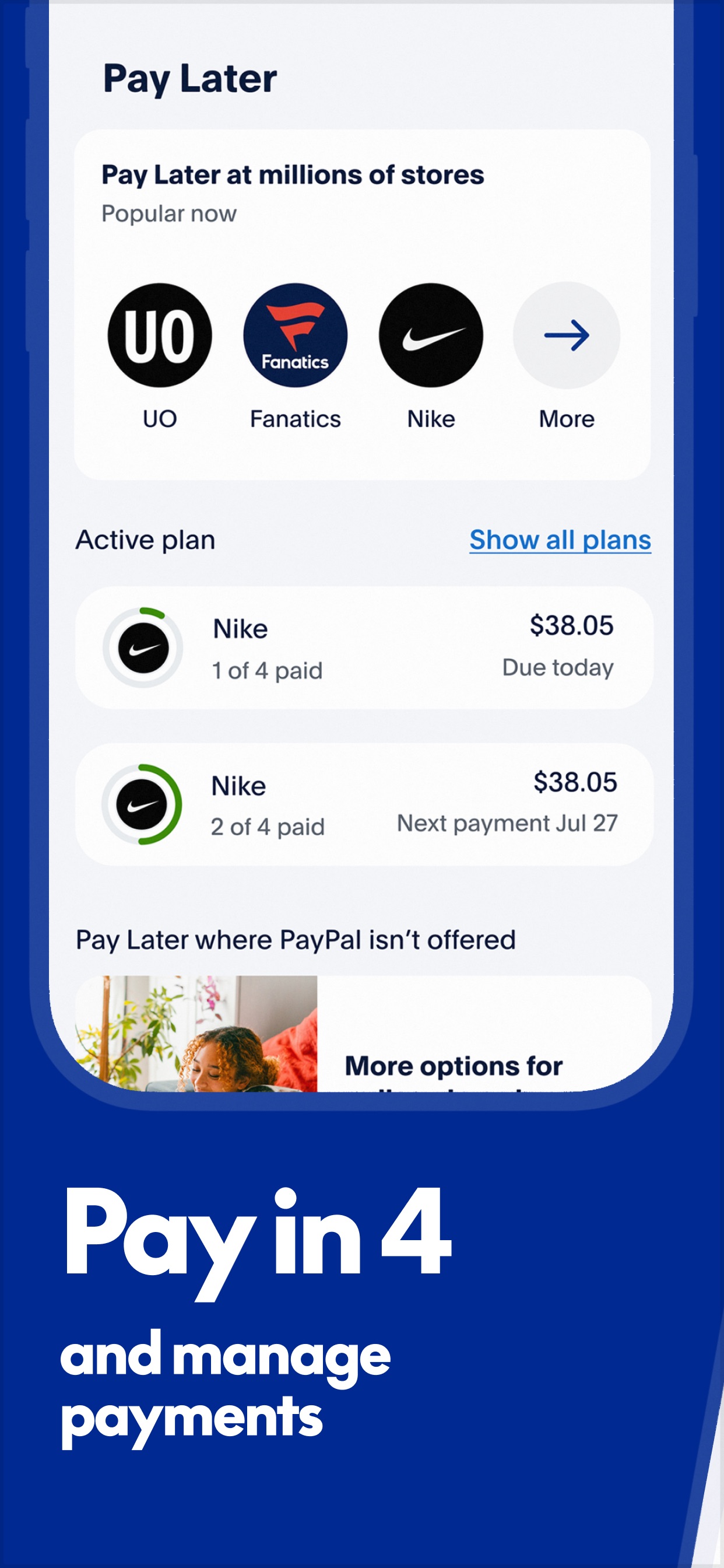 PayPal - Pay, Send, Save 스크린샷 7