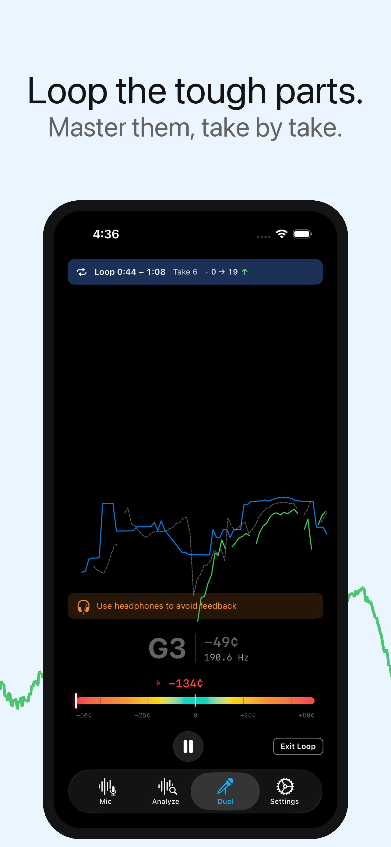 PitchMonitorPro - Vocal Visual