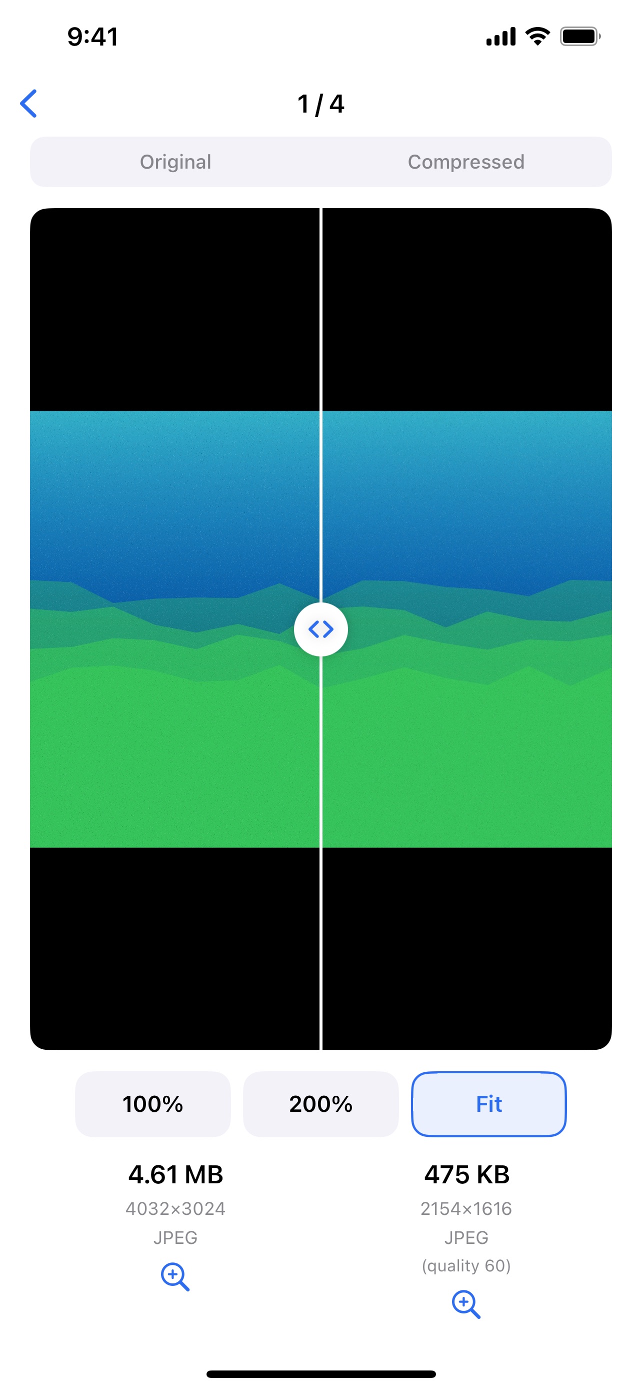 Screenshot 4 of PhotoSlim - Photo Compressor