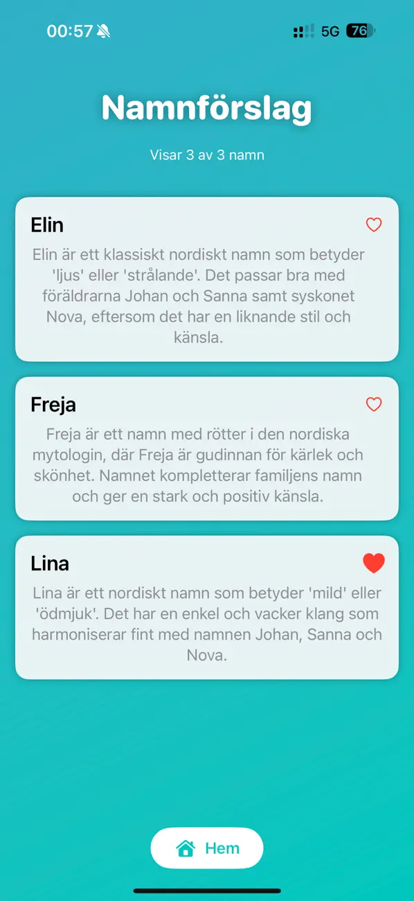 Screenshot #2 pour Namnvalet