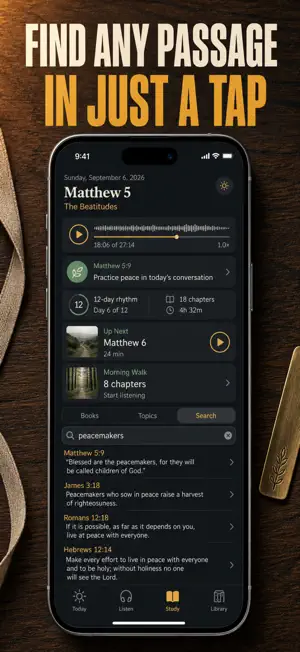 Audio Bible: Listen & Read screenshot 4