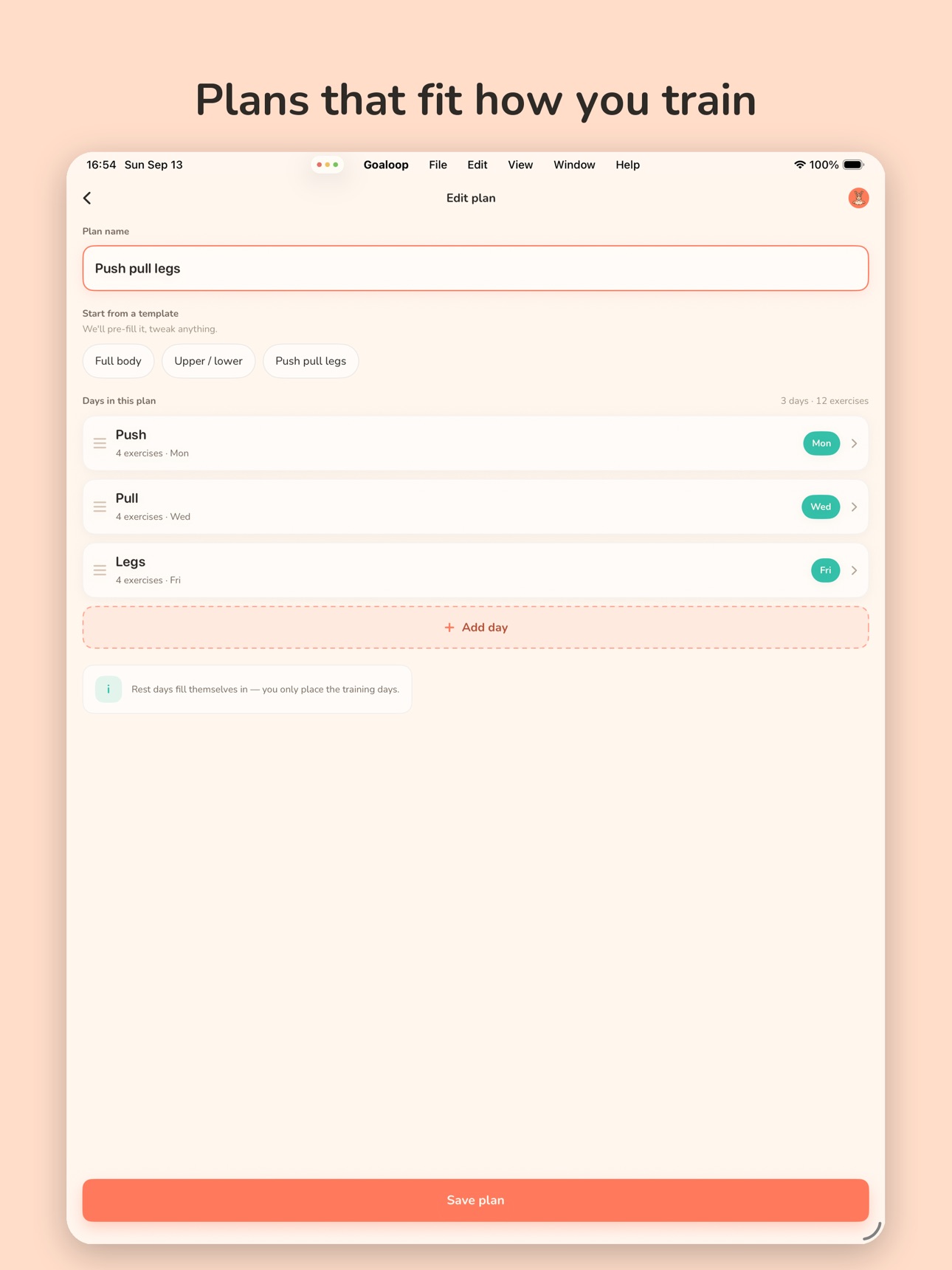 Screenshot 8 of Goaloop: Gym Workout Log