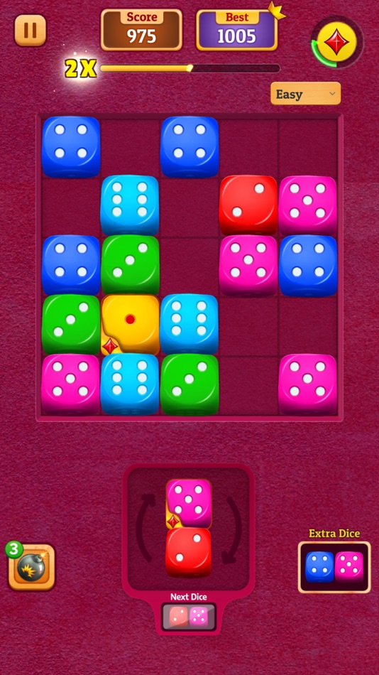 #7. Dice Puzzle - Dice Merge Game (macOS) Bởi: RV AppStudios LLC