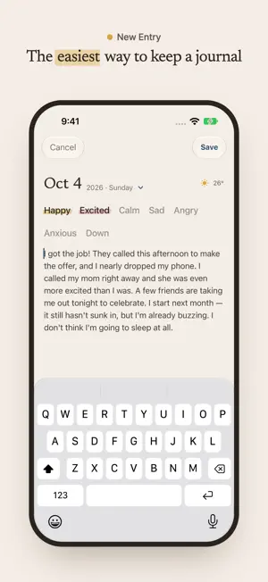 Lumo: Mood Journal & To-Dos screenshot 1