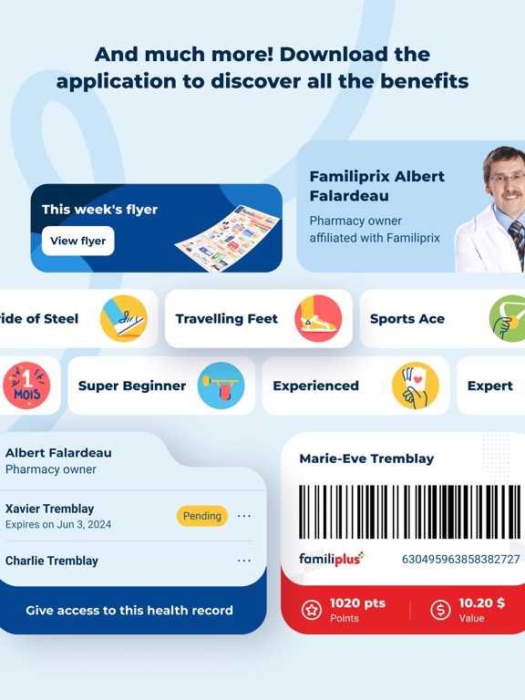 Familiprix iPad screenshot 8 - Medical app