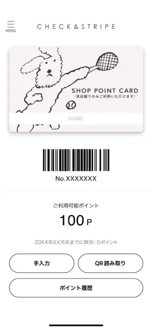 CHECK&STRIPE 公式アプリ screenshot 3