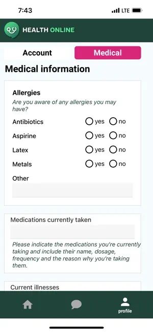 Health Online App screenshot 4