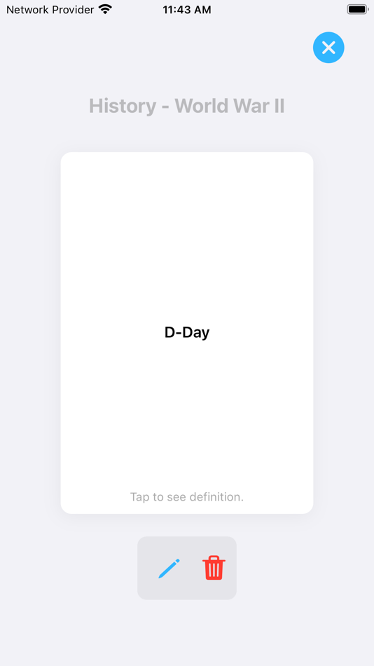 #5. Recall: Flashcards (iOS) 由: Sunny Srivastava