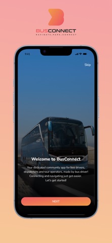 Bus Connect App screenshot