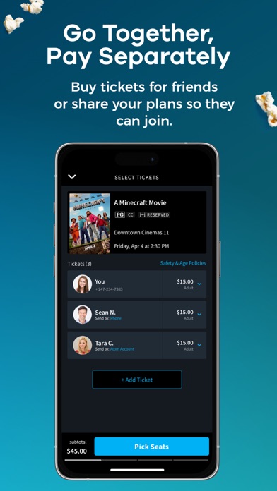 Atom - Movie Tickets & Times Screenshot