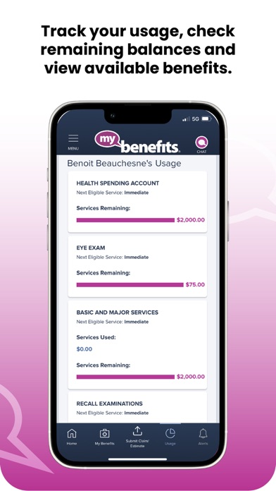 my-benefits Screenshot