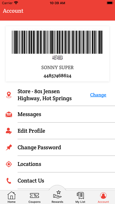 Sonnys Super Foods NE SD Screenshot