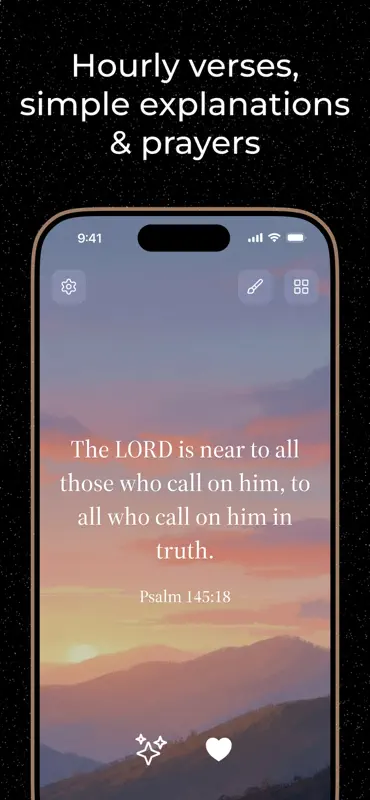 Heavenly: Bible Verse Widgets screenshot 2 of 9