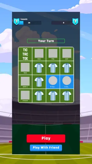 Tic Tac Toe - Football screenshot 4