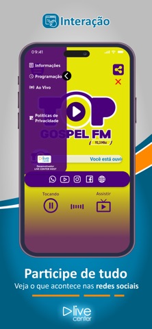 Top Gospel FM iPhone screenshot