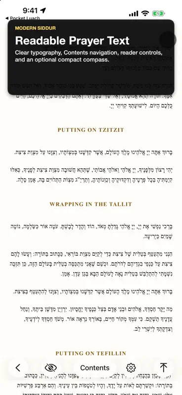 Pocket Luach Deluxe screenshot 4 of 9