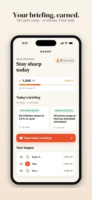 Sharp: Stay Informed screenshot 3