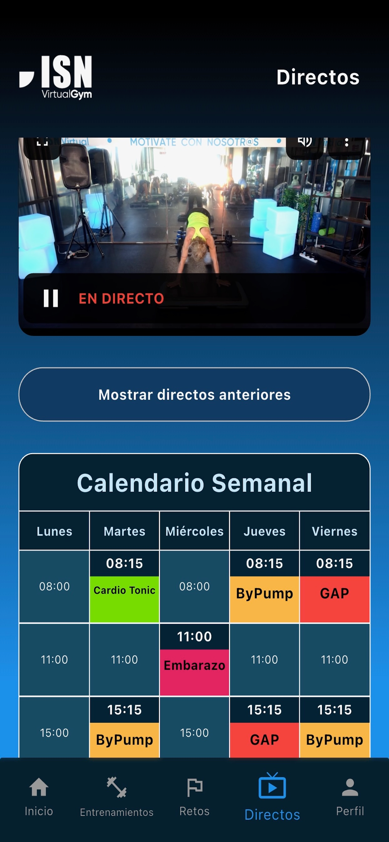 ISN VirtualGym