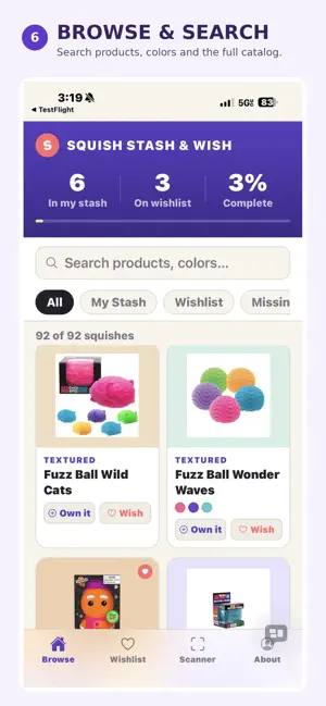 Squish Stash & Wish screenshot 3