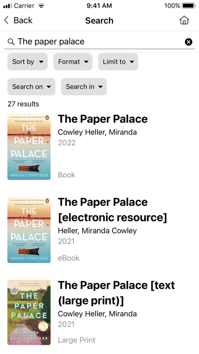 App screenshot