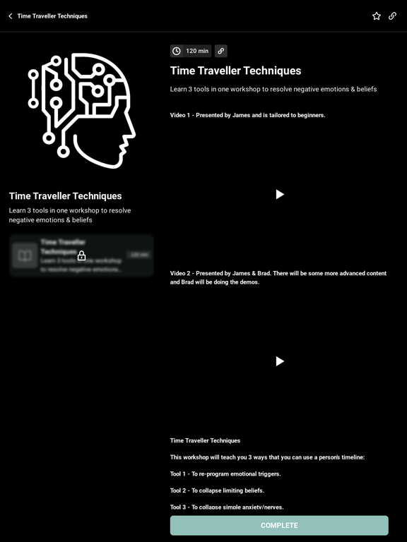 iChangeworks iPad screenshot