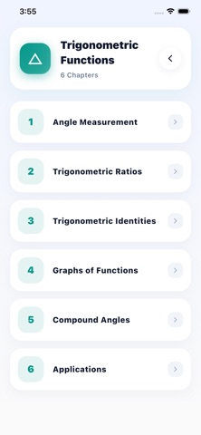 Grade 11 Mathematics Practice iPhone screenshot