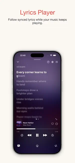 Guppy: Local music player screenshot 2