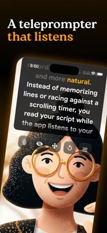 Voice Teleprompter - Scripttie screenshot