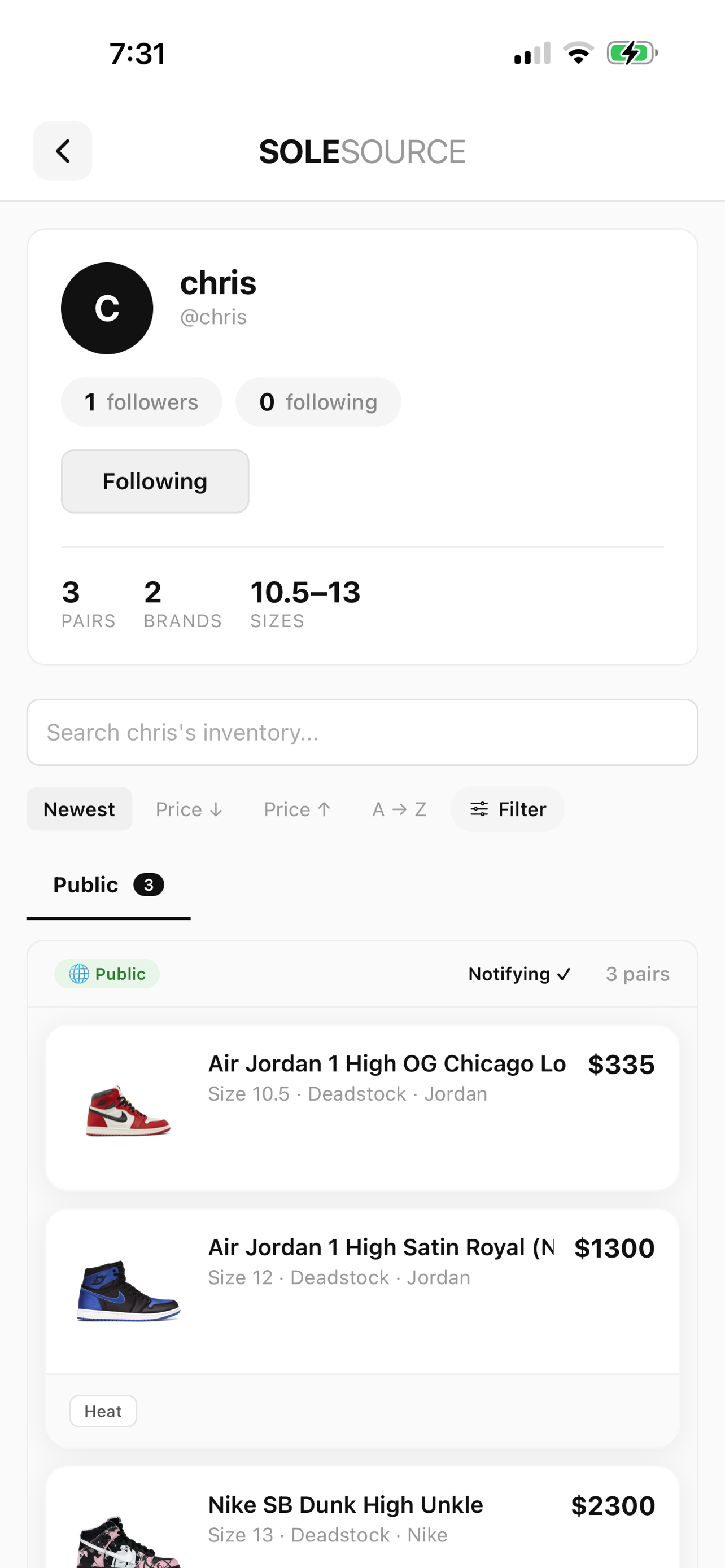 SOLESOURCE