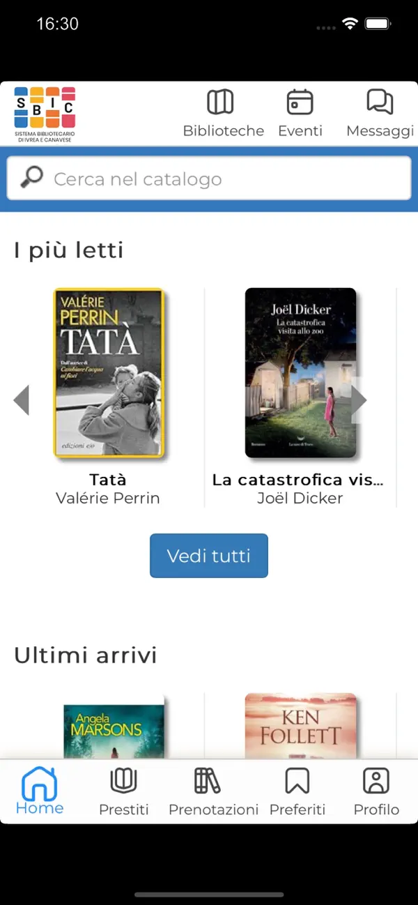 Screenshot #2 pour Biblio Ivrea e Canavese
