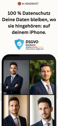 AI Headshot - Bewerbungsfoto screenshot