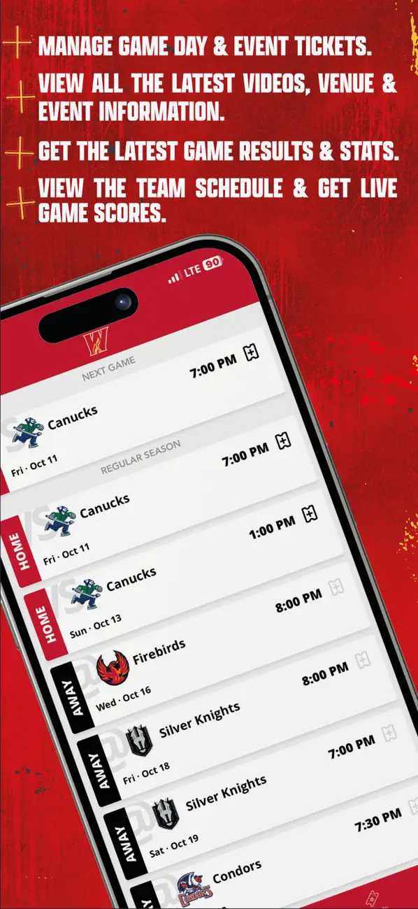 Screenshot #3 pour Calgary Flames App