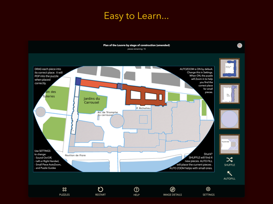 Screenshot #5 pour Map Puzzles