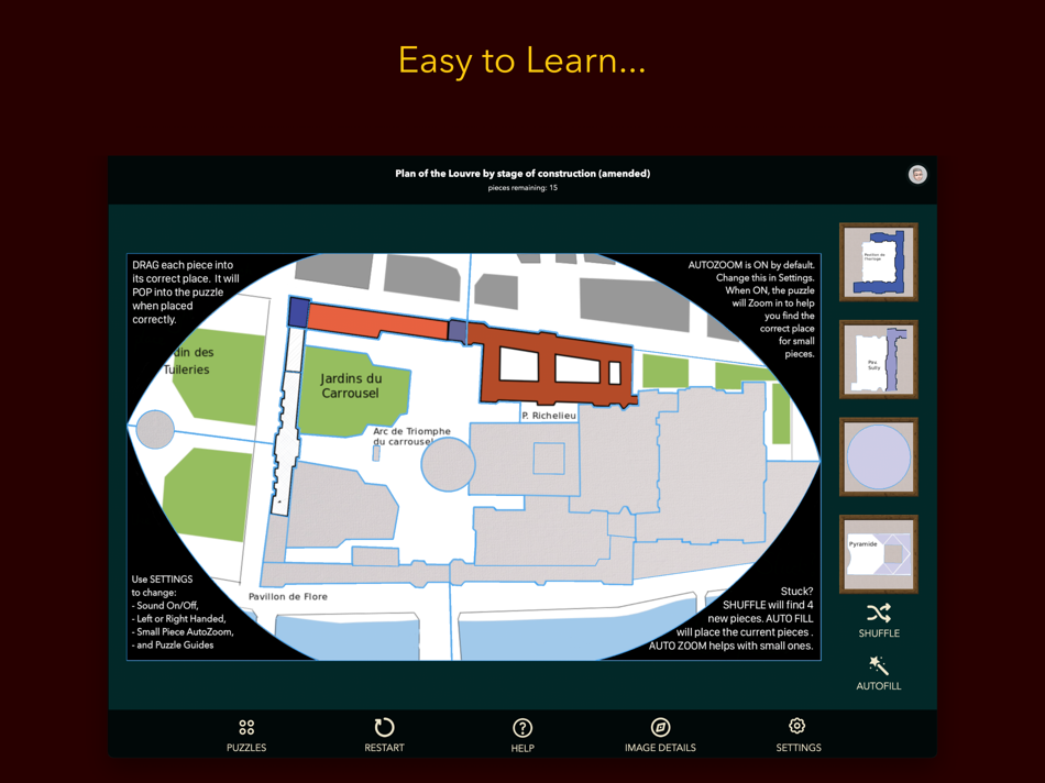 #2. Map Puzzles (macOS) 由: CleverInfo