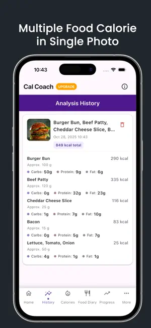 Cal Coach : Calorie Tracker screenshot 3