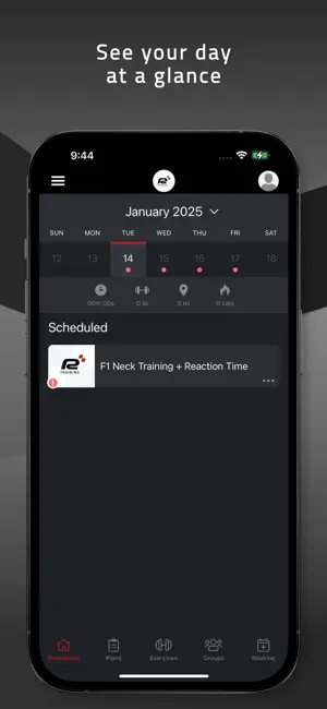 RAFA Training screenshot 2