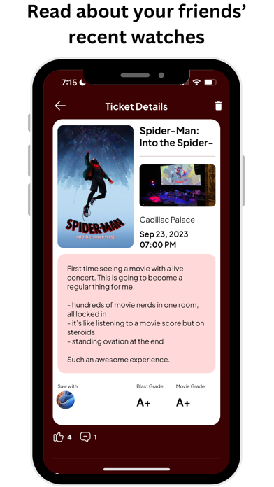 Blast Movie App Screenshot