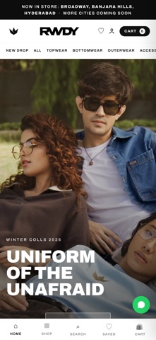 RWDY app screenshot