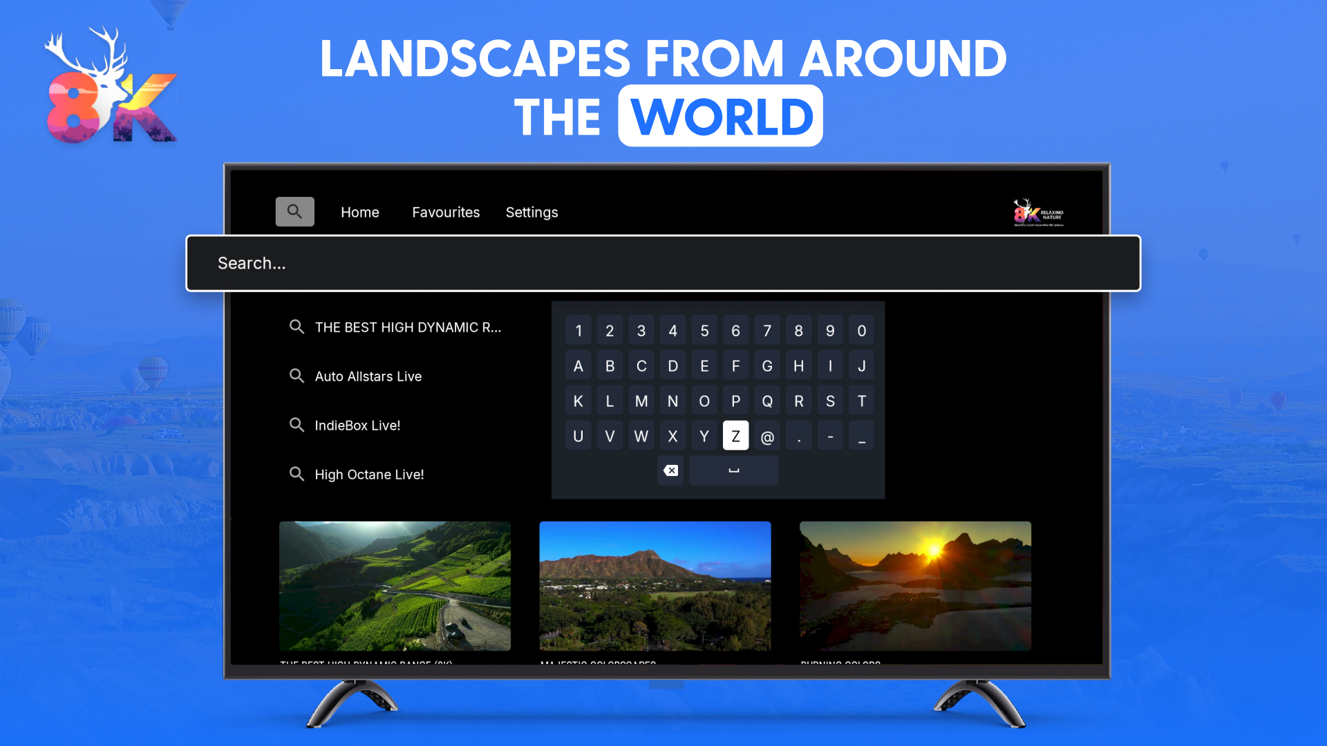 8K Landscapes