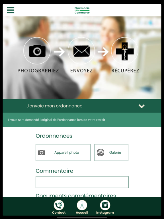 Screenshot #6 pour Pharmacie Eiffel Commerce