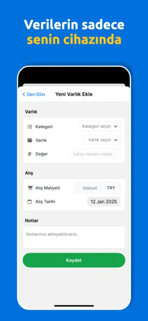 Fintory: Yatırım Takibi screenshot 4