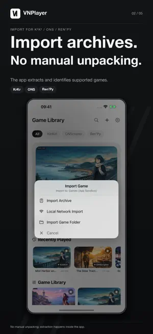 VNPlayer – Visual Novel Player screenshot 3