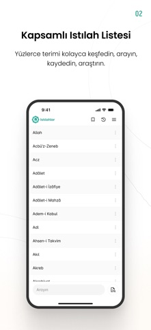 Istılahlar iPhone screenshot