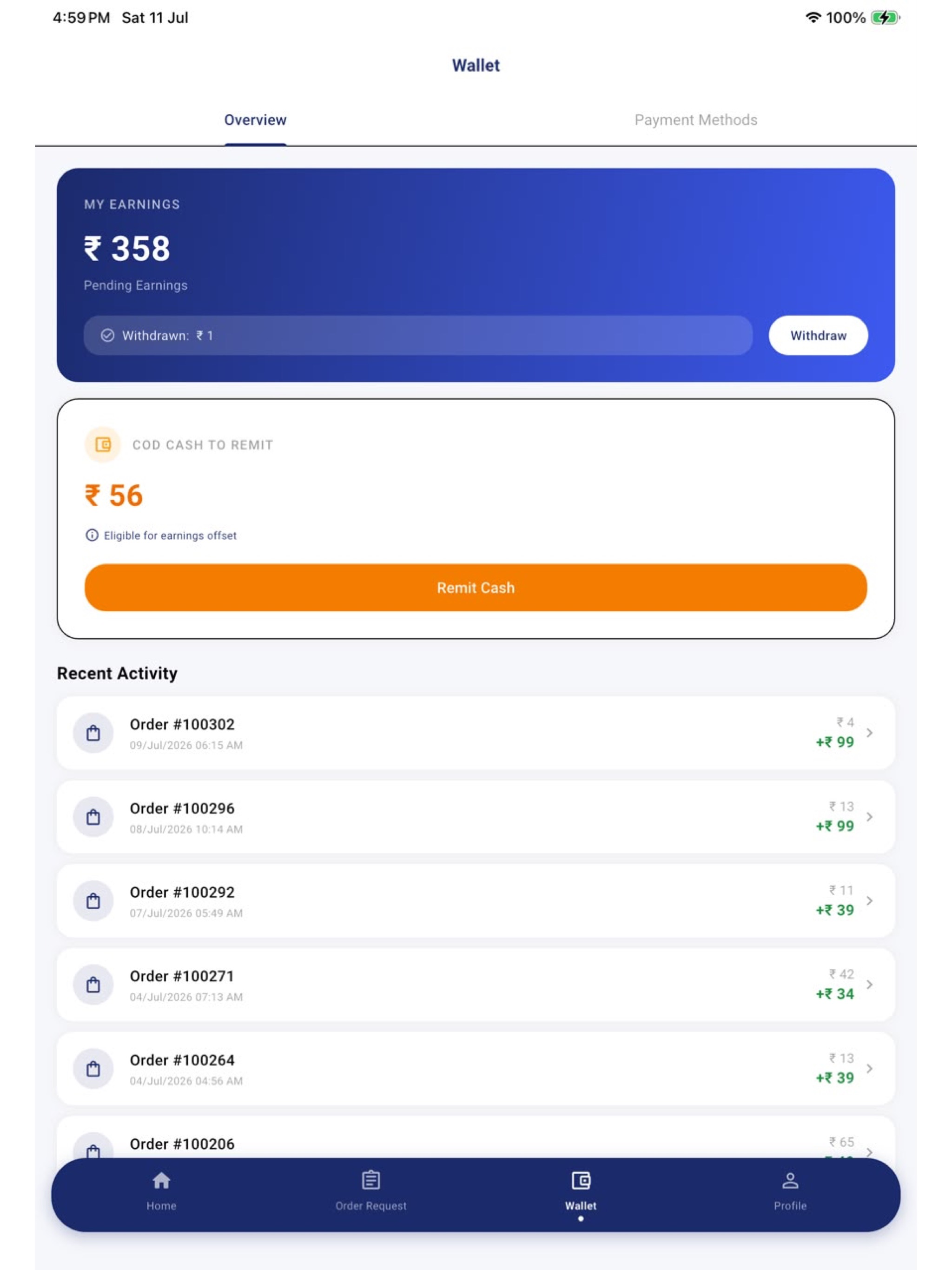 Dendo: Delivery Partner screenshot 8