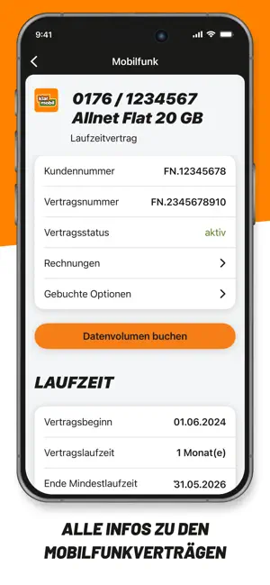 klarmobil iPhone screenshot 5
