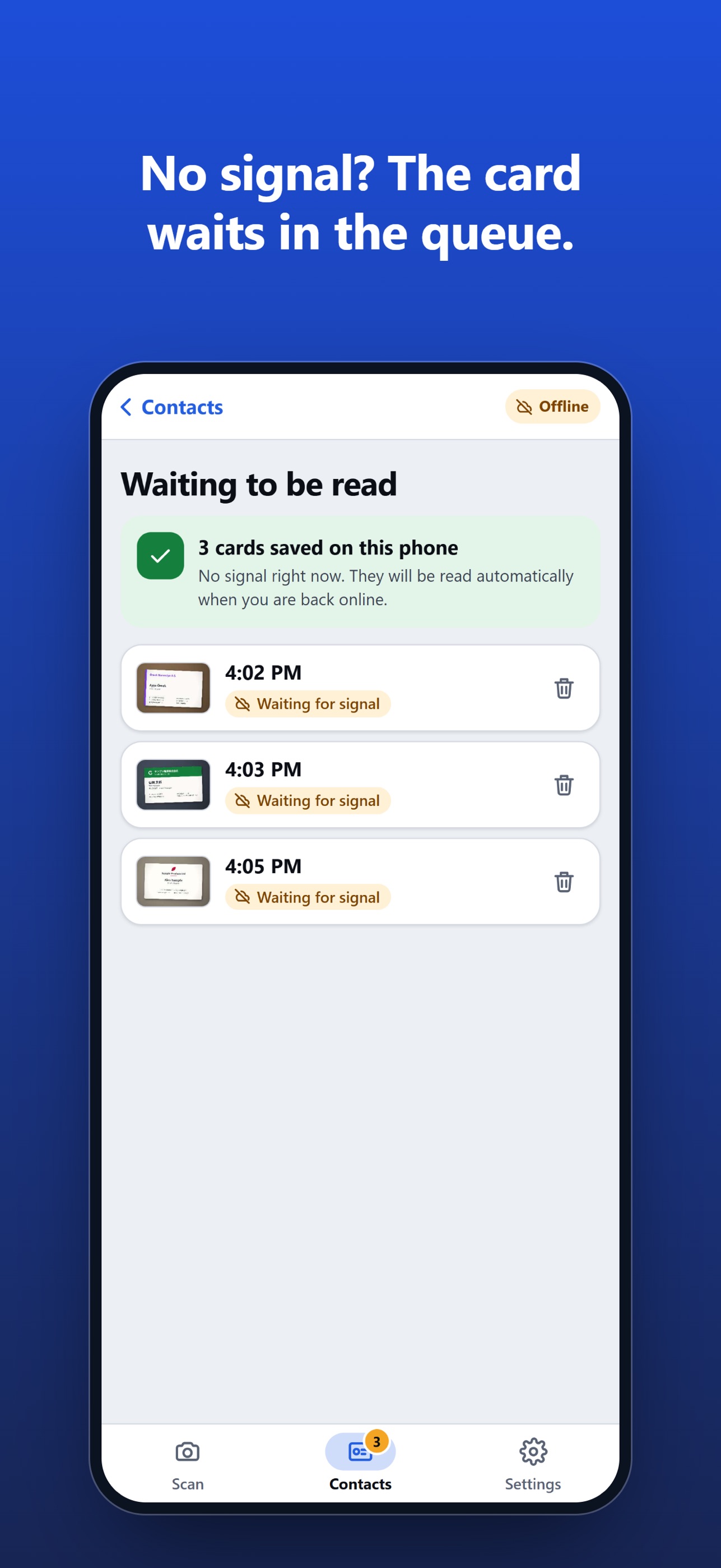 Screenshot 2 of ExpoCards: Card Scanner