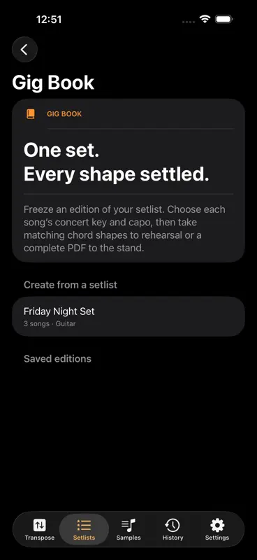 Capoflip: Capo Transposer screenshot 1 of 3