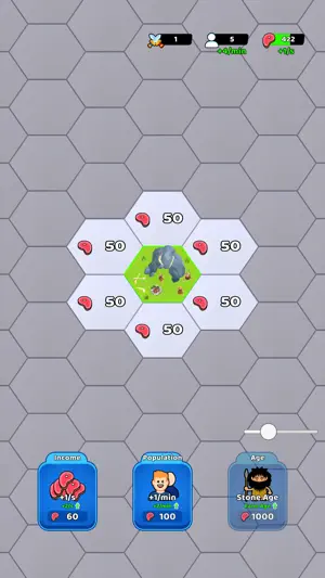 Hexa War - Civilis Simulator screenshot 1